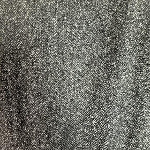 Ralph Lauren CHAPS 38R Heavy Tweed Sport Coat Black & Gray w/ Green Check VTG - Picture 14 of 14